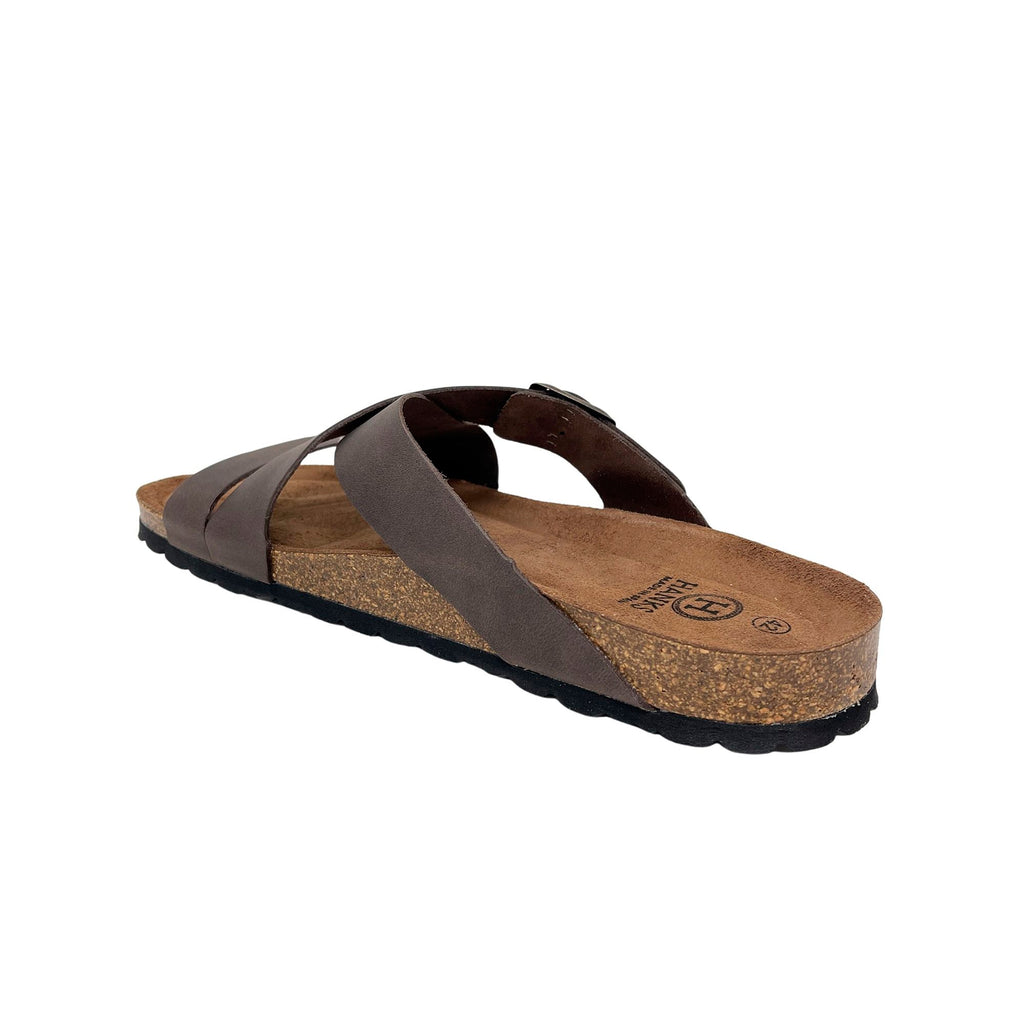 Sandalia Bio Gozo piel marrón - HANKS