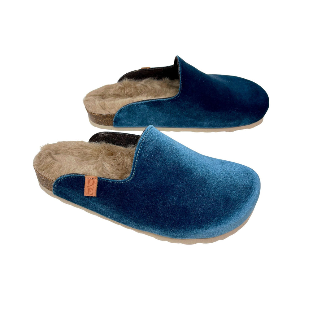 Zapatillas de estar por casa Delighted en textil azul - OE