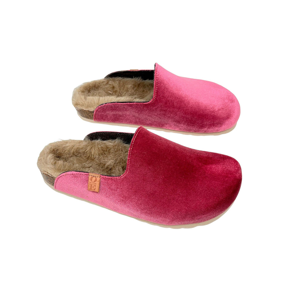 Zapatillas de estar por casa Delighted en textil rosa - OE