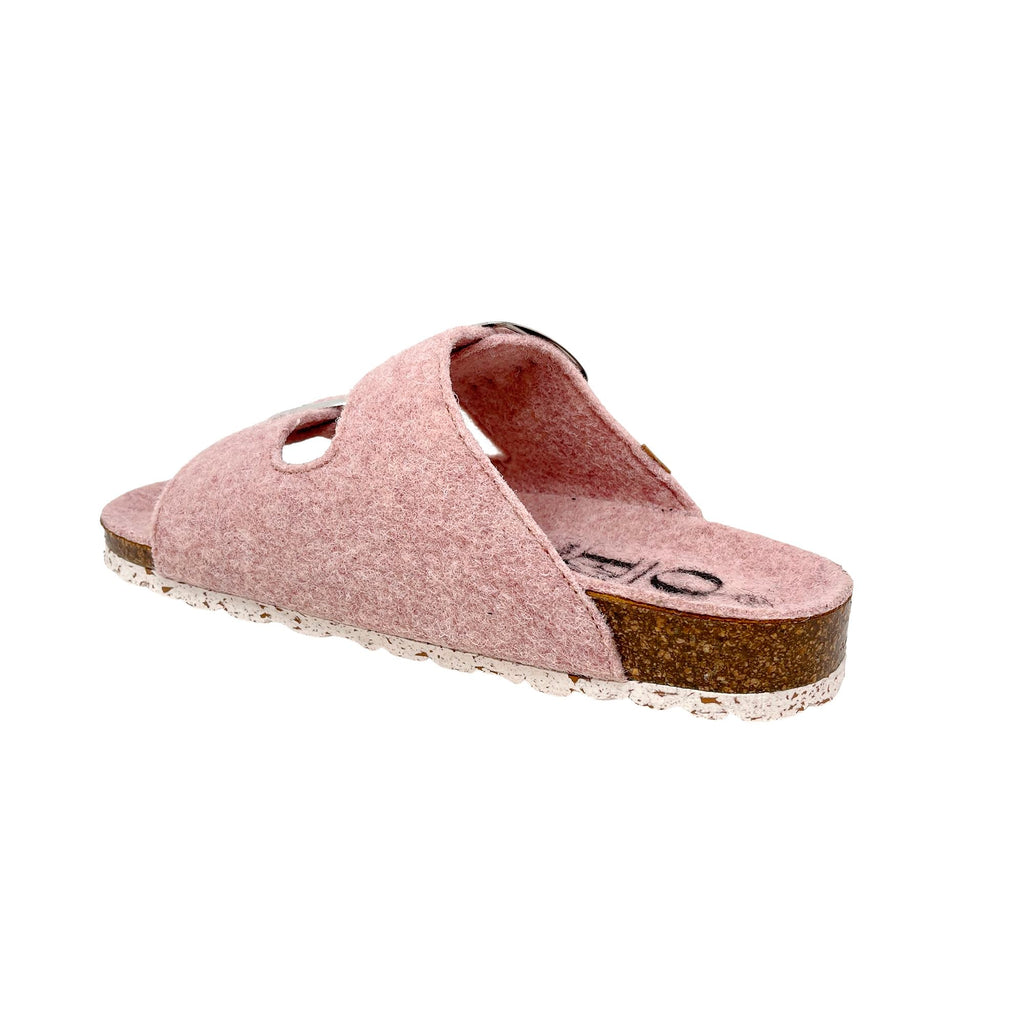 Zapatillas de estar por casa Cheerful textil rosa - OE