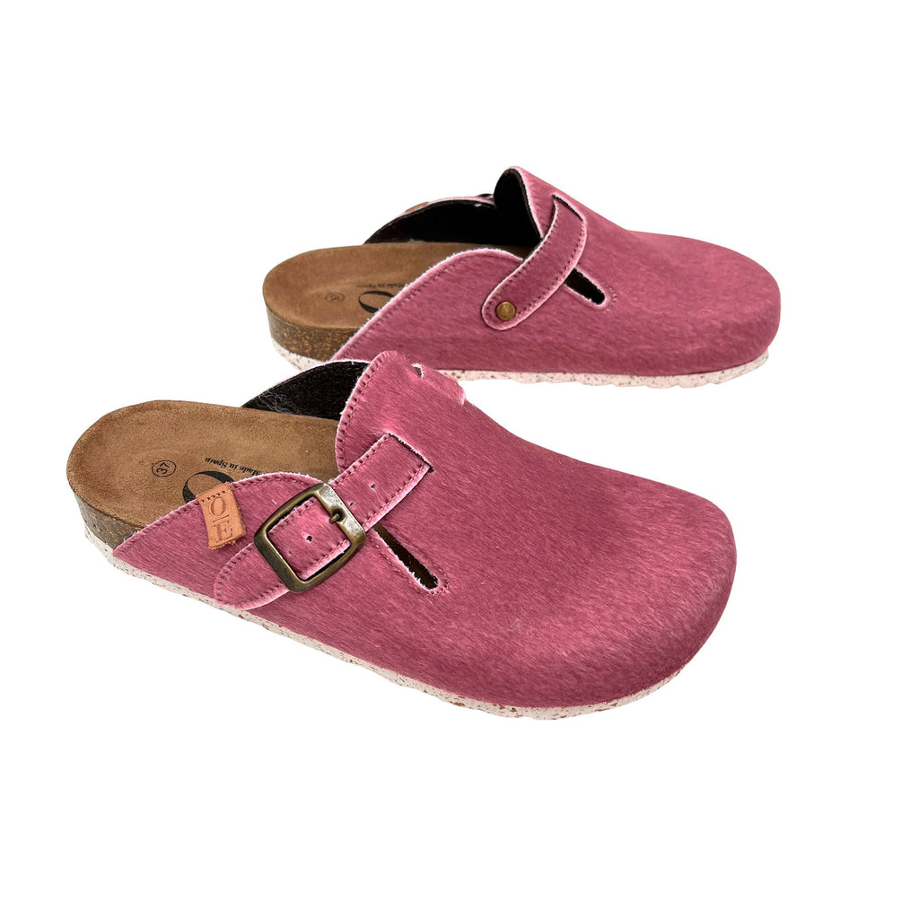 Zapatillas de estar por casa In love en textil rosa - OE